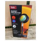 Itek Sunset Projector with Rainbow Effects