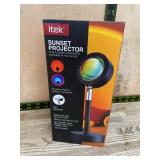 Itek Sunset Projector with Rainbow Patterns