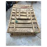 Wooden Slat Poultry Transport Cage