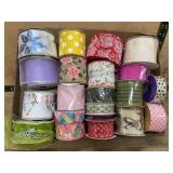 20 Decorative Ribbon Spools