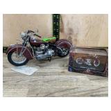 1942 Indian Motorcycle 442 and 1912 Indian V-2 Mod