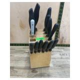 Knife Block Set with Assorted Knives