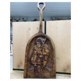 Jim Graves 1979 Carved Wood Paddle Wall Art