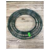5 Green 12-Inch Wire Wreath Frames