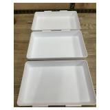 Pampered Chef 3 Piece Breading Bowls Set