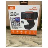 Itek 720P HD Plug & Play USB Webcam