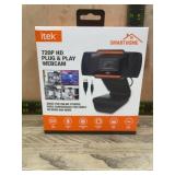 Itek 720P HD Plug & Play Webcam