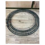 5 Green 18 Inch Metal Wreath Frames