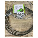 3D Wreath Form and Metal Hoop Rings
