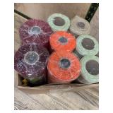 Deco Poly Mesh 10" Rolls Assorted Colors, 8pcs