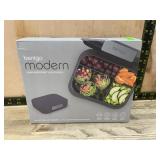 Bentgo Modern 4-Compartment Lunch Box, Gray