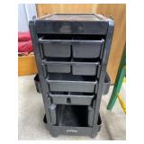 Salon Trolley Drawer Organizer on Wheels