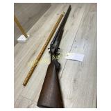 T Barker double barrel shotgun 12 gauge Serial