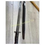 19C7 bayonet with sheath markings LKINSCN on
