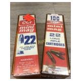 CCI MINI MAGE 22 LONG RIFLE CARTRIDGES 100 ROUND