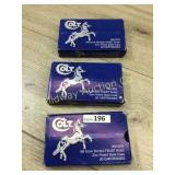 COLT .308WIN ZINC PLATED STEEL CASE  ONE PARTIAL B