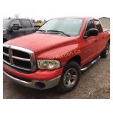 2005 Dodge ram 1500 Quad cab with a D857 liter