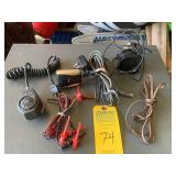 LOT ASSORTED CABLES, MICS, ETC (LOCATED IN INMAN