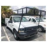 2004 FORD F-250 PICKUP TRUCK WITH REEDING UTILITY