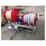 SPRAY UNIT WITH 2 MANUAL REELS (LOCATED IN