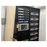 SYMETRIX SOUND SYSTEM RACKS WITH 6 EQUALIZERS, OSC