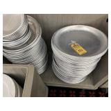ASSORTED ALUMINUM SERVING DISHES