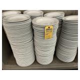 WHITE SALAD PLATES - 9