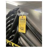 GRAY VINYL STACK CHAIRS