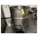 CROWN STAINLESS STEEL TILTING STEAM KETTLE