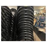 GRAY VINYL STACK CHAIRS