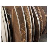ROUND FOLDING TABLES - 6