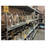 ASSORTED RACKS - 9- EAGLE QUICK SET RACKS / 1- MET