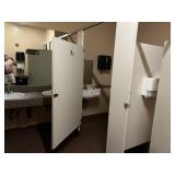 LADIES ROOM (IN CAFETERIA) - 2- SINKS, 2- COMMODES