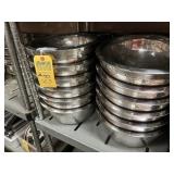 ROUND STAINLESS STEEL BOWLS - 10