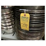 ROUND STAINLESS STEEL BOWLS - 13