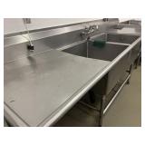 2-HOLE SINK WITH FOOD WASTE DISPOSER - 112