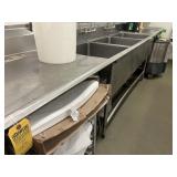 3-HOLE SINK WITH FOOD WASTE DISPOSER - 150