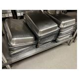 STAINLESS STEEL FULL SIZE SHALLOW INSERT PANS