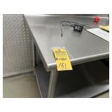 STAINLESS STEEL TABLES - 48