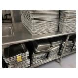 STAINLESS STEEL TABLE WITH SINK & SPRAYER - 8