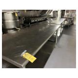 ASSORTED STAINLESS STEEL TABLES - 1- 6
