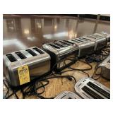 ASSORTED 4-SLICE TOASTERS