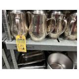 STAINLESS STEEL PITCHERS WITH LIDS