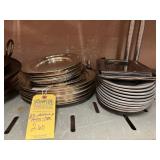ASSORTED SERVING DISHES & SIZZLE PLATTERS
