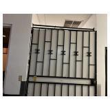 WROUGHT IRON GATE TYPE DOOR WITH MOUNTING FRAME -