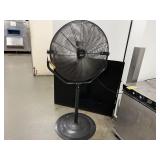 COMMERCIAL ELECTRIC FAN ON STAND