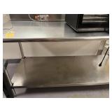 STAINLESS STEEL TABLE WITH CAN OPENER - 6