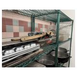 ASSORTED SMALLWARES, BAKING PANS & PLASTIC INSERTS