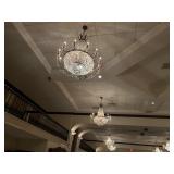 LARGE CRYSTAL CHANDELIERS