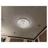 LARGE ROUND CRYSTAL CHANDELIER (OVER FOUNTAIN) ***